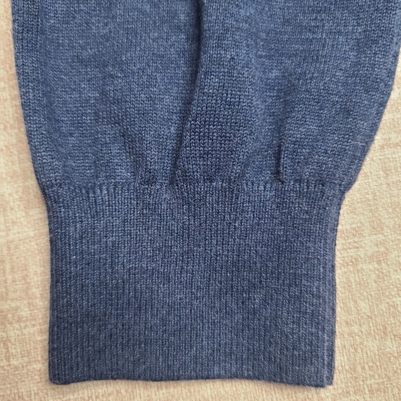 Tommy Hilfiger Crew Neck Knit Blue Sweater - Picture 8 of 11